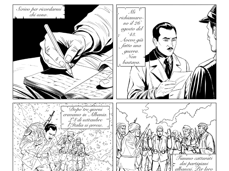 Galleria studenti Scuola Comics sede di Milano                   corso Fumetto