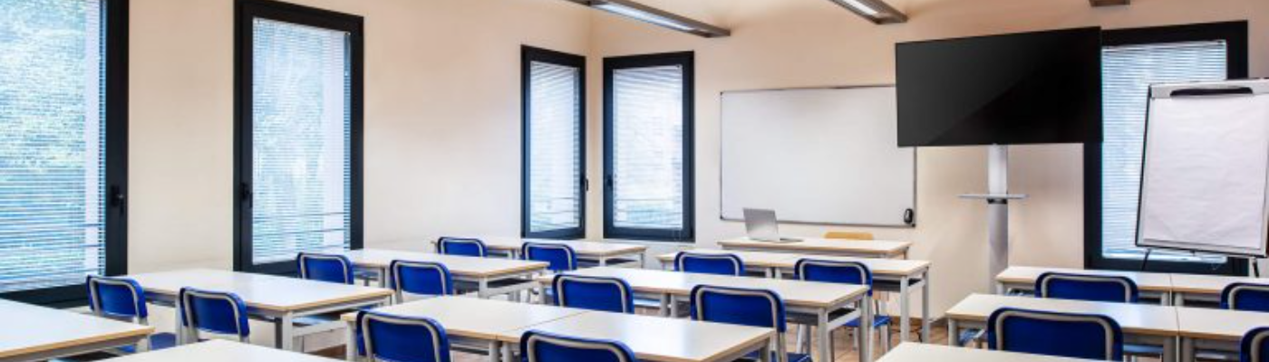 Aula Scuola Comics sede di Padova        corso Illustrazione + Photoshop