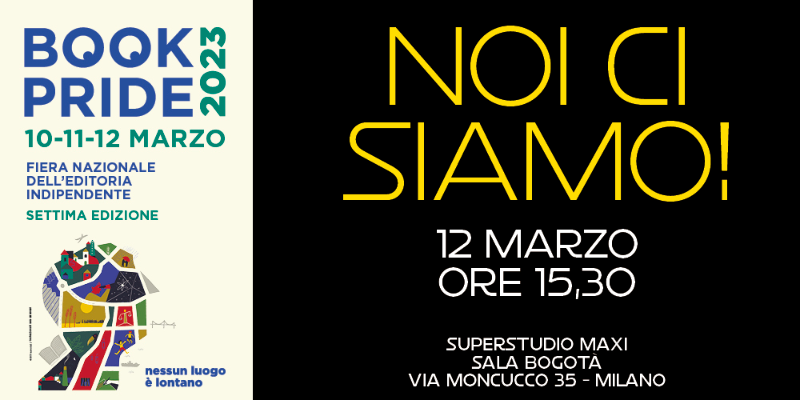 Immagine news Book Pride 2023. Noi ci siamo!