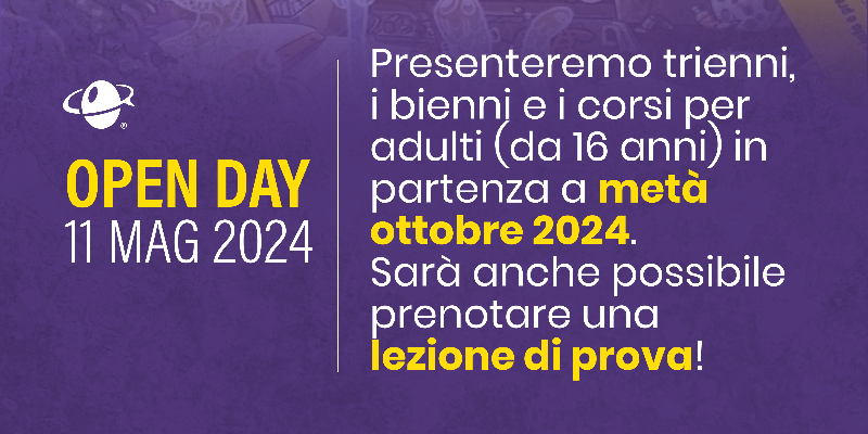 Immagine news Open day 11 maggio Firenze