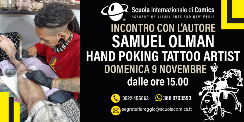 Immagine della news Incontro con l' Autore - Tattoo Artist Samuel Olman 