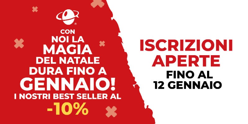 Immagine news LE PROMO DI NATALE / -10% fino al 12 Gennaio